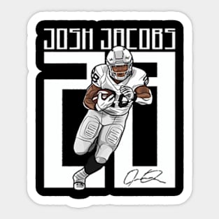 Josh Jacobs Las Vegas Number Sticker